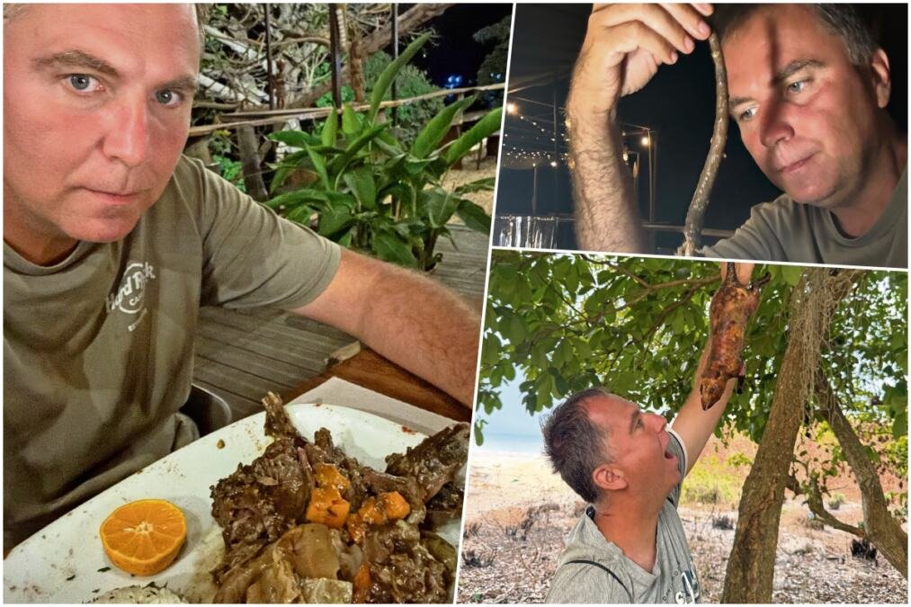"PACOVINA"! Saradnik Kurira u Gvineji Bisao jeo pečenog pacova: "Miris se proširio po selu, oseća se nadaleko! Sprečavam nagon za povraćanjem, ali..."