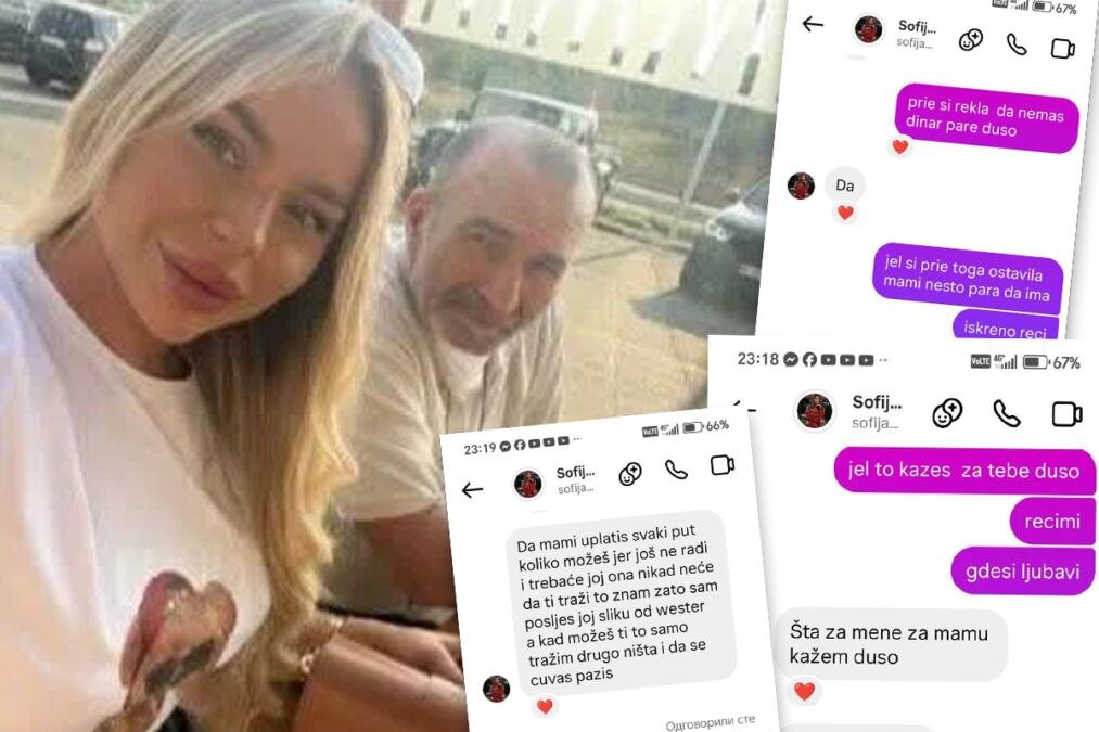 PRIČALA DA JE PREDUZETNICA, A MOLI DANETA (70) ZA PARE! Isplivala nikad viđena prepiska Sofije i starijeg čoveka: "Da mami uplatiš koliko možeš, trebaće" (FOTO)