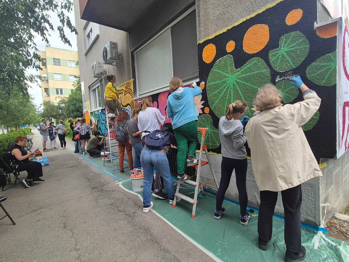 Limanci muralima protiv grafita mržnje