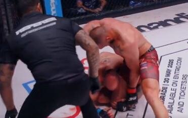 KRV PRŠTALA NA SVE STRANE! Hrvat preživeo horor, pa brutalnim nokautom uspavao Crnogorca! (VIDEO)