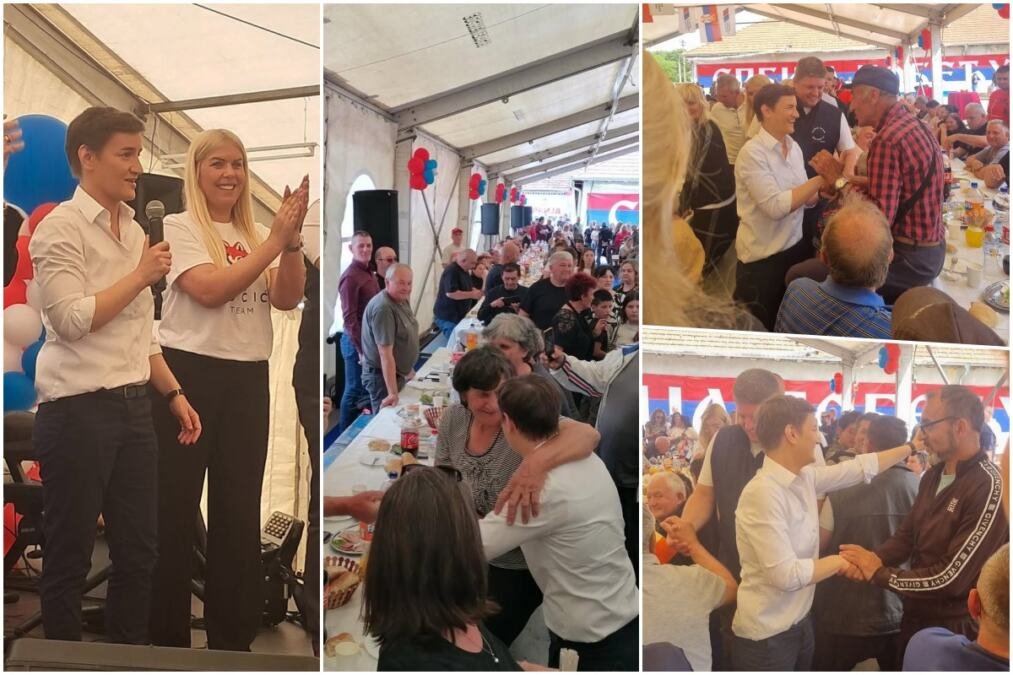 BRNABIĆ U DRENOVCU: Zahvaljujući ovim divnim ljudima, Srbija je pobedila! (FOTO)