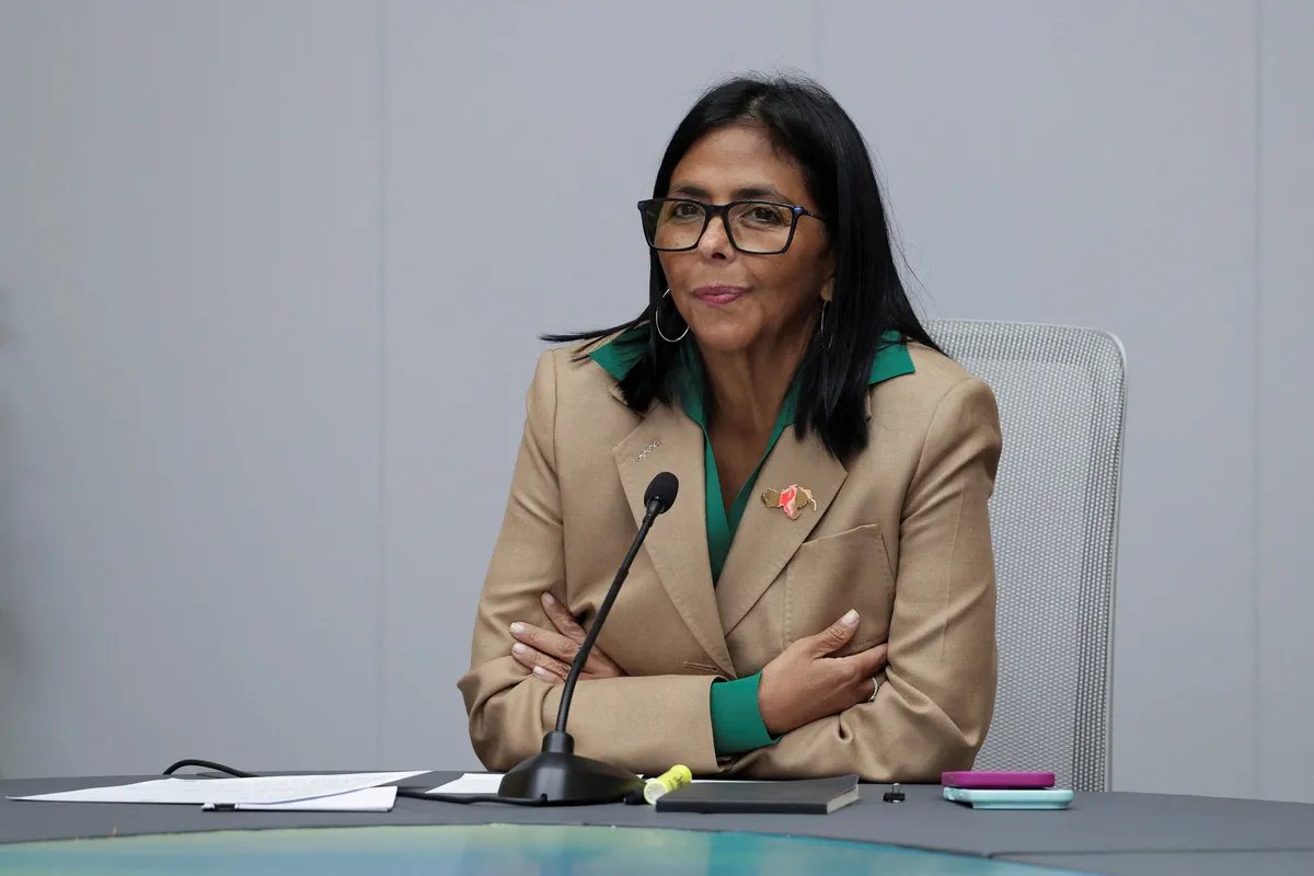 V.d. predsednica Venecuele Delsi Rodrigez putuje u Hag