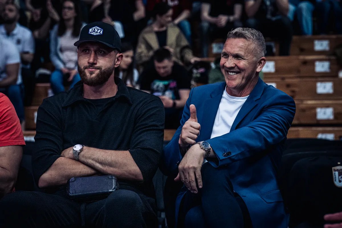 NBA zvezda i bivši reprezentativac BiH gledaju Bosnu i Partizan FOTO