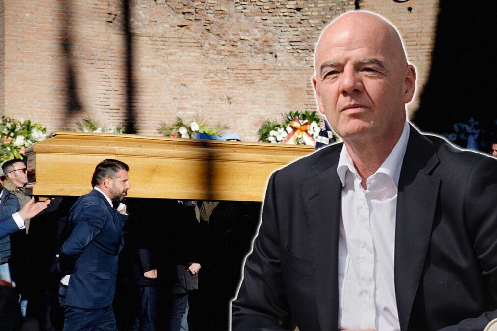 ĐANI INFANTINO PROGOVORIO O "NEUKUSNOJ" SCENI NA OPROŠTAJU OD MIHAJLOVIĆA: Predsednik FIFA objasnio pozadinu gesta koji su mnogi kritikovali