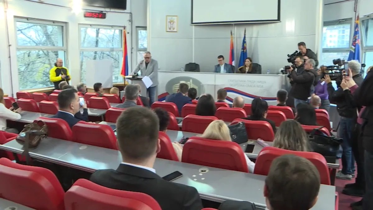 Predsednik Skupštine Niša: Viši sud potvrdio zakonitost rada gradskog parlamenta