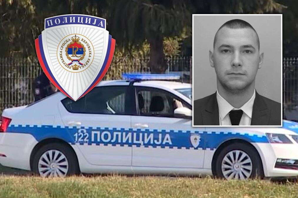 MUP RS SE OPROSTIO OD POGINULOG KOLEGE: "Iza Nemanje su ostali ćerka, supruga, roditelji i brat, pamtićemo ga kao vrednog i posvećenog mladog čoveka" (FOTO)