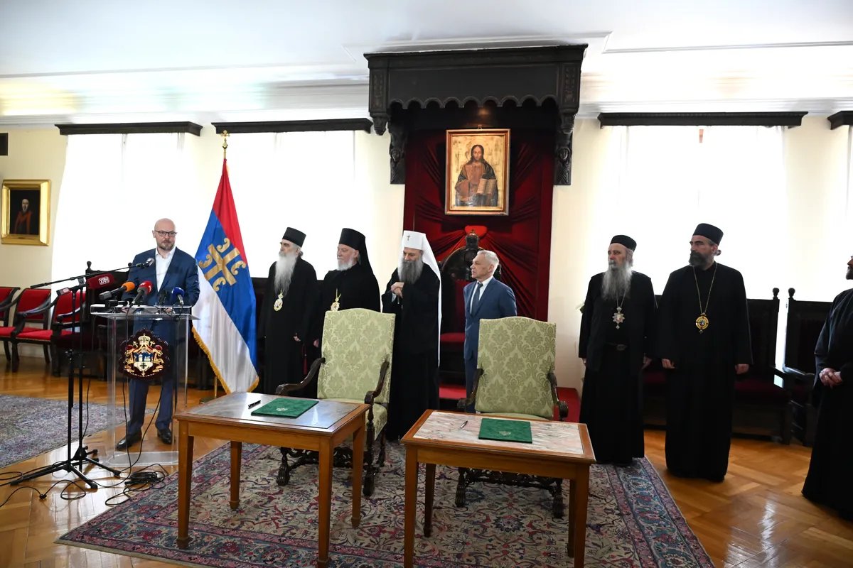 NIS poklonio Srpskoj pravoslavnoj crkvi zemljište i manastir Vojlovica u Pančevu