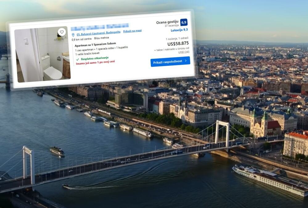BOLESNO! Jedno noćenje u Budimpešti - 60.000 dolara! Otvorena javna pljačka na delu...