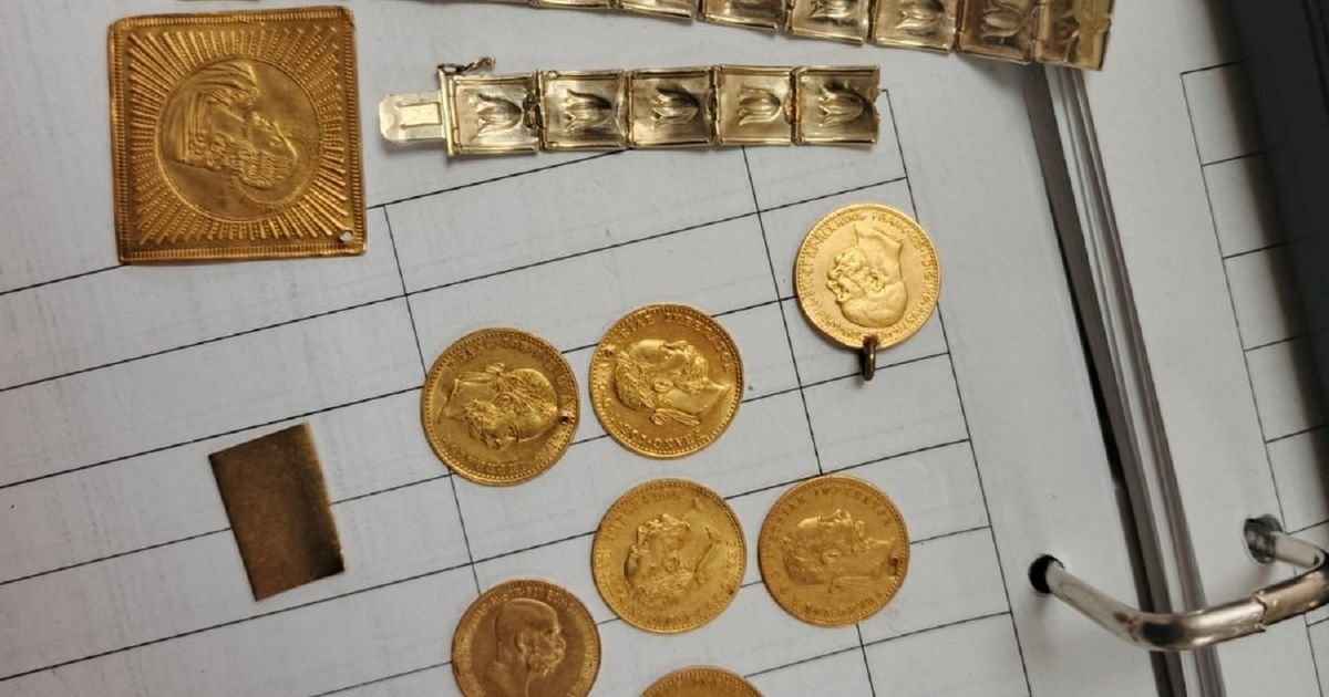 Carinici zaplenili zlato, markice i novac: Ukupna vrednost, više od 70.000 evra!