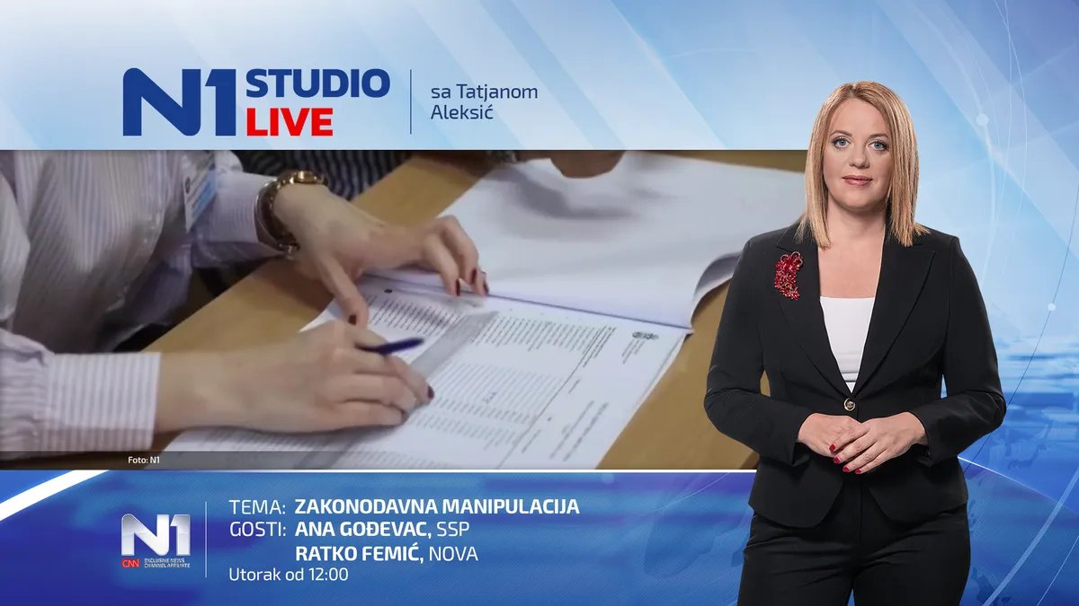 Studio live: Zakonodavna manipulacija