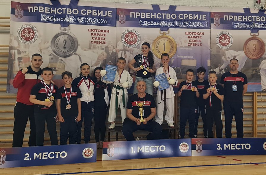 “ZLATNI” JAGODINSKI KARATISTI: KK “Jagodina” osvojio pregršt medalja