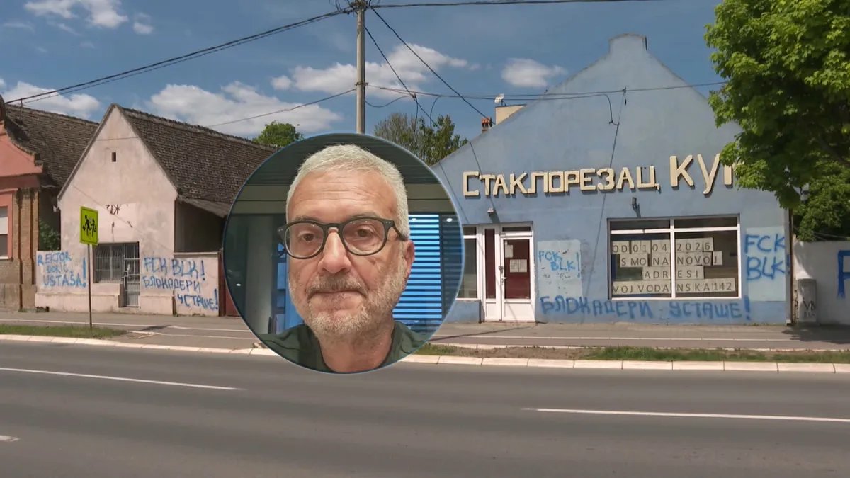 Avžner: Grafiti mržnje odraz Vučićeve nemoći - što više gubi moć, to više pribegava sili