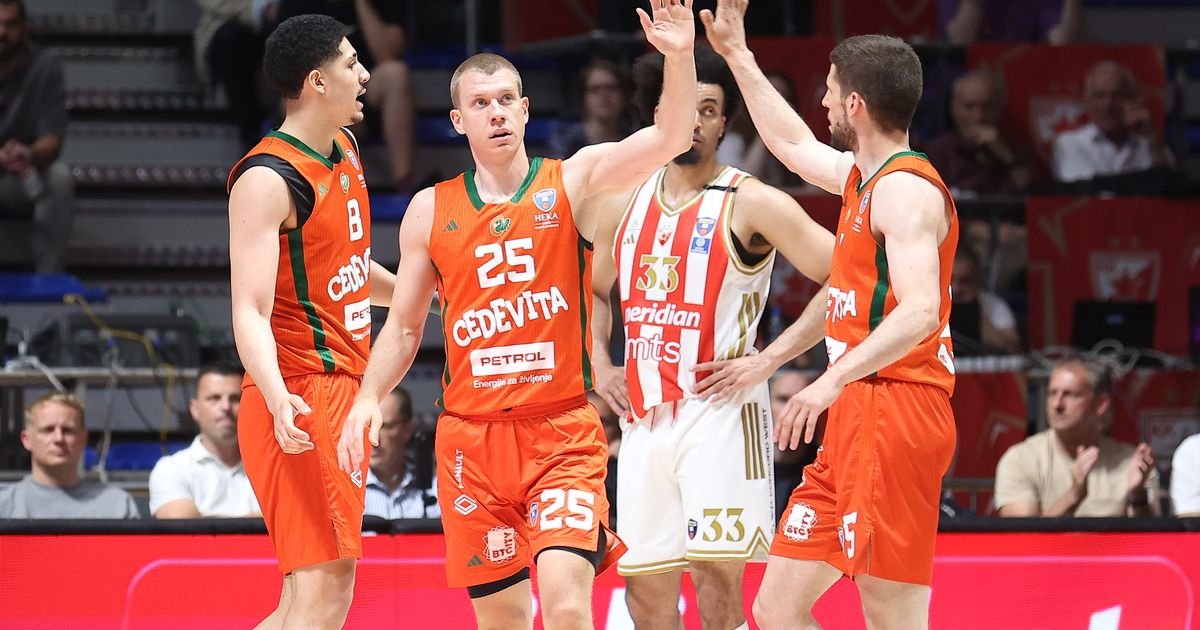 Evo gde možete da gledate uživo TV prenos meča Cedevita Olimpija - Zvezda u plej-ofu ABA lige