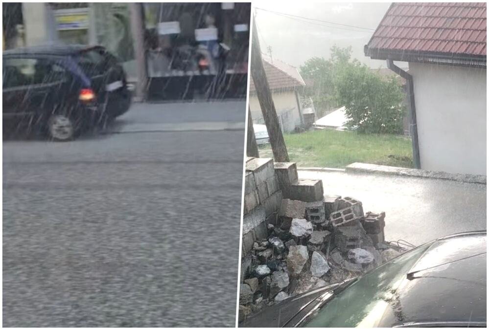 ZABELELO SE UŽICE! Pao silan led, gradom protutnjao prvi talas nevremena (FOTO/VIDEO)