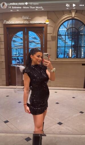 TRUDNA, FATALNA I BEZ KOČNICA!  Milica Ristić čeka drugo dete, ali se ne zaustavlja: U mom telu kuca još jedno srce