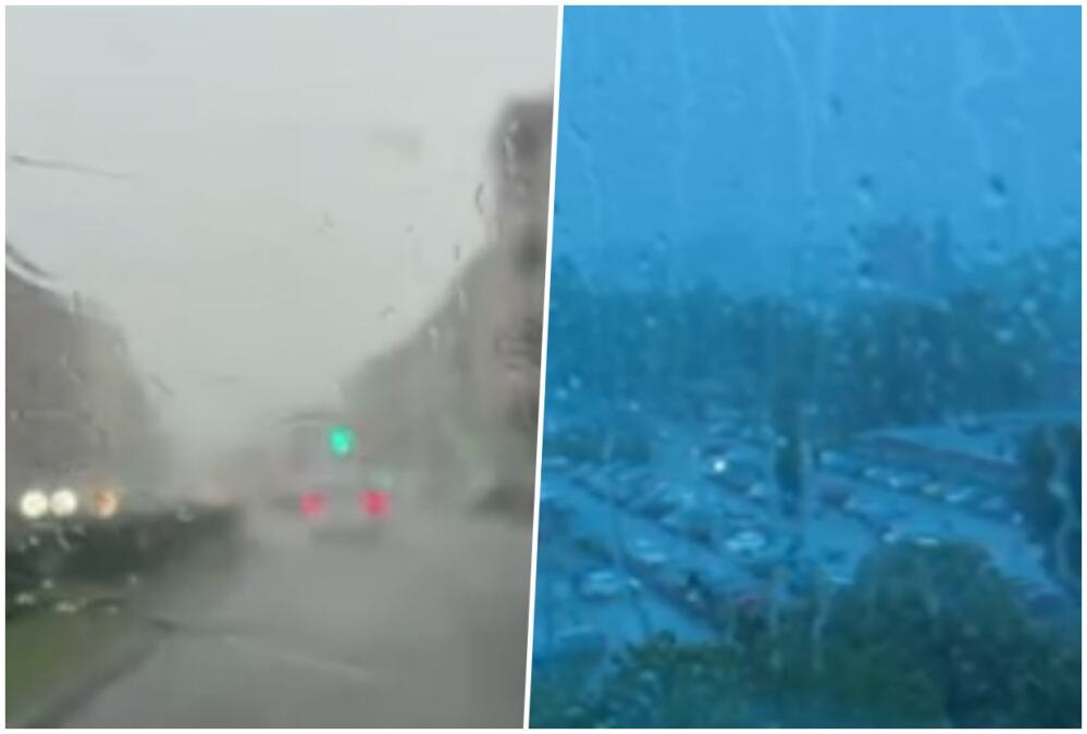 SNAŽNA OLUJA POGODILA HRVATSKU! Popaljeni svi alarmi, smrklo se nebo nad Zagrebom: Kiša, grad I vetar napravili HAOS, DHMZ izdao dramatično upozorenje (VIDEO)