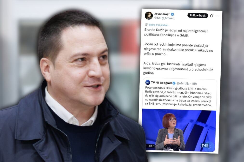 RUŽIĆ SE KONSTANTNO DODVORAVA BLOKADERIMA, ALI DŽABA! Šta god da uradi, oni bi da ga LUSTRIRAJU! (FOTO)