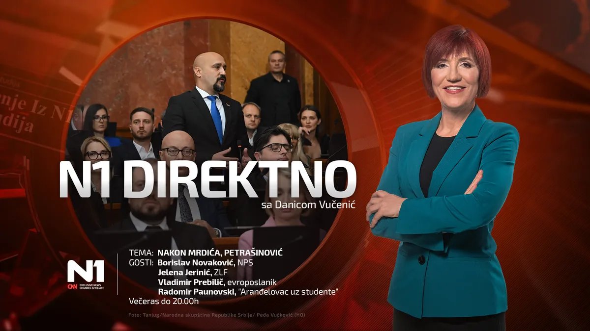 N1 Direktno: Nakon Mrdića, Petrašinović