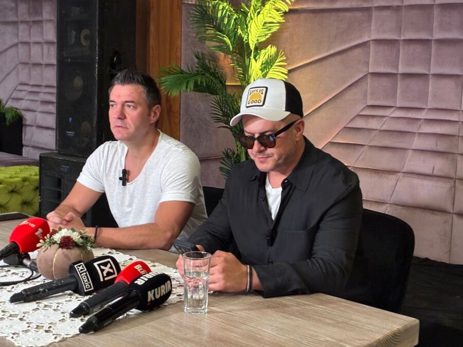 DOMAĆINSKI KOD SALETA I DZAJE: Leskovcani održali probu pred koncert u rodnom kraju (VIDEO)