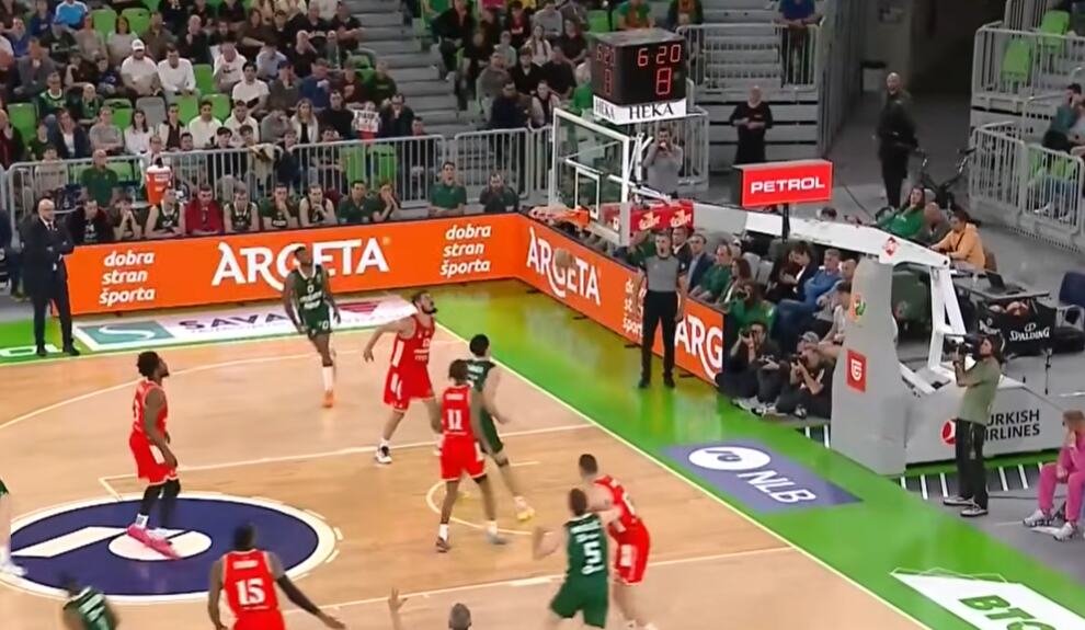 POČETAK PROPASTI! 18:39 - 92:86, evo kako je Crvena zvezda "pucala" sama sebi u noge! (VIDEO)