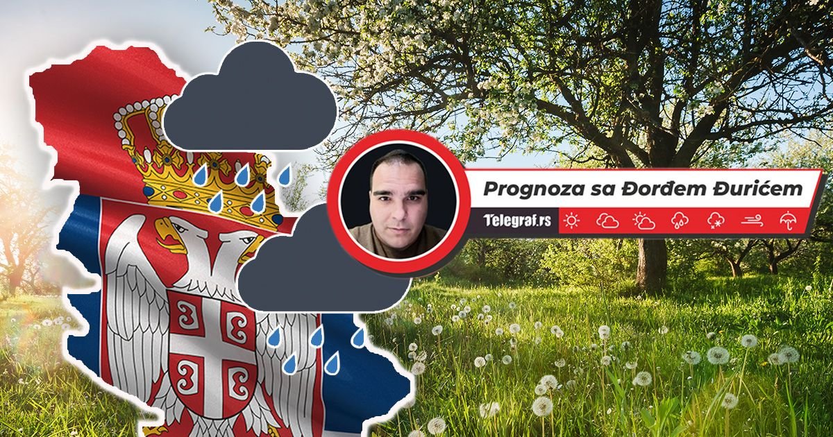 Danas sunčanije, ali znatno hladnije: Temperatura ispod 20