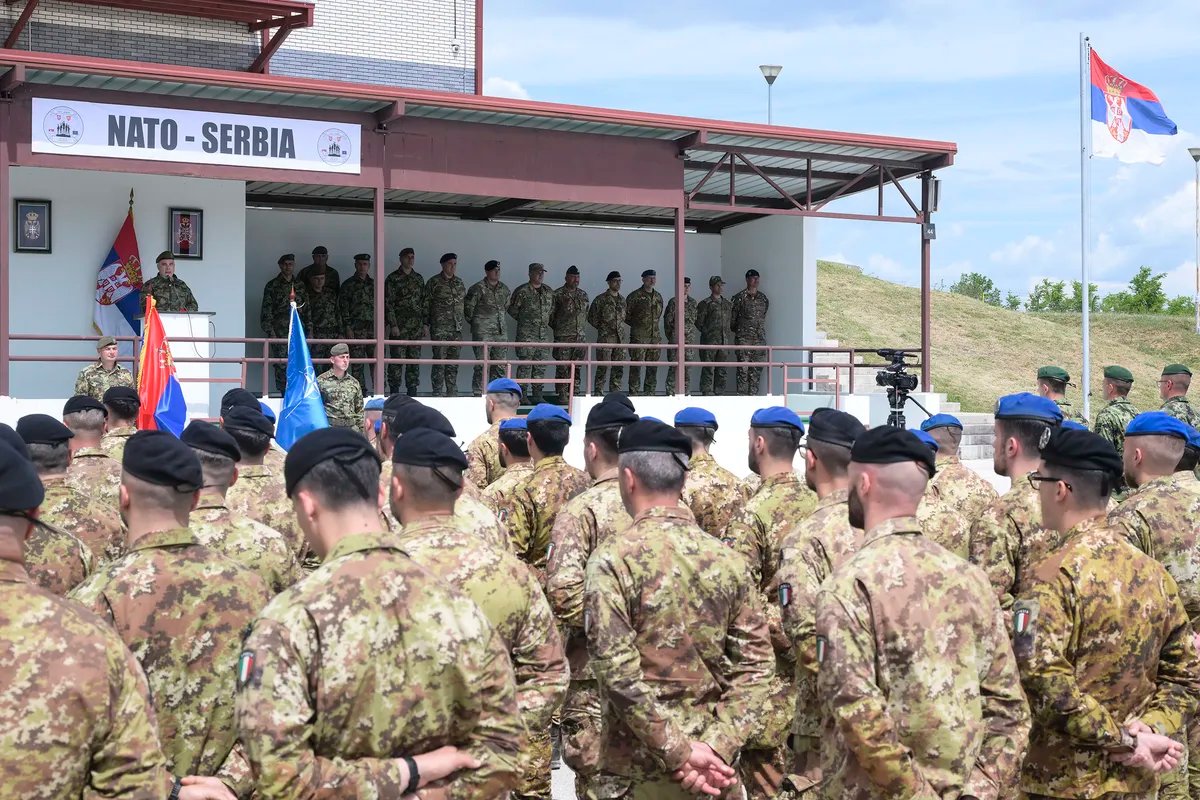 First joint Serbia-NATO military exercise underway near Bujanovac