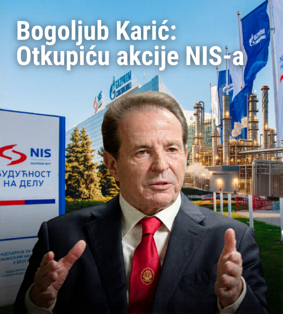 Karić predložio uključivanje domaćeg kapitala u buduću vlasničku strukturu NIS-a
