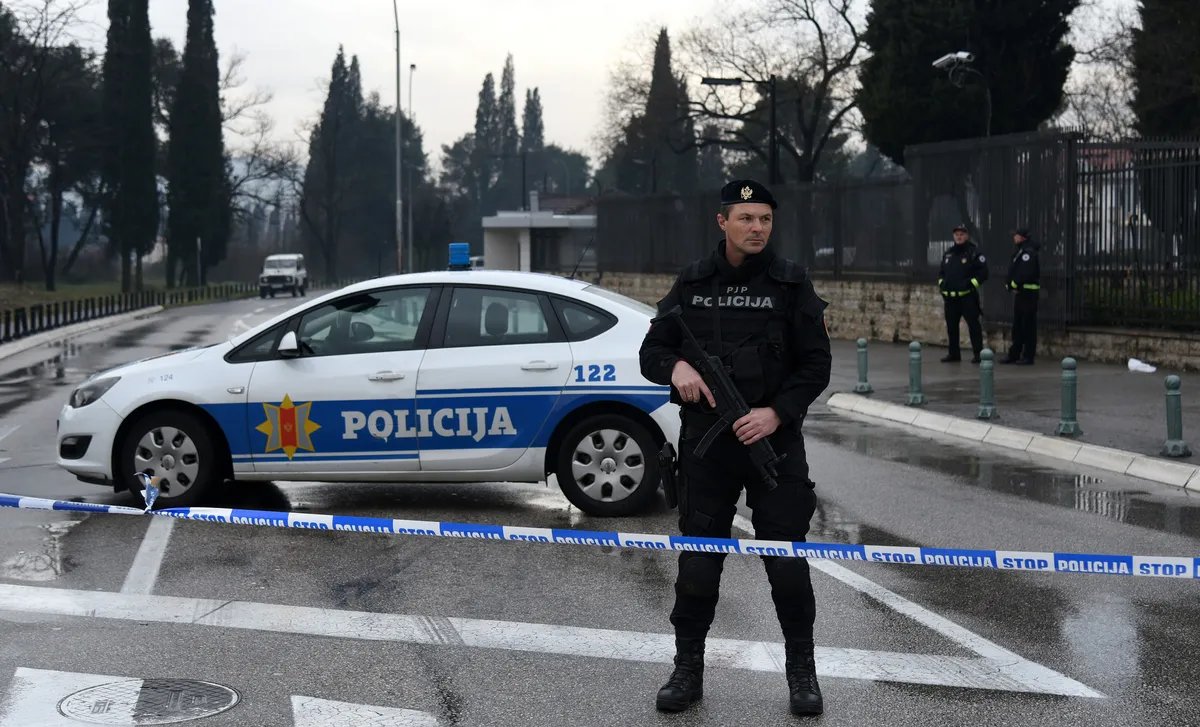 Pucnjava na Cetinju: Sumnja se da je napadač koristio snajper, ispituje se da je meta povezana sa klanovima