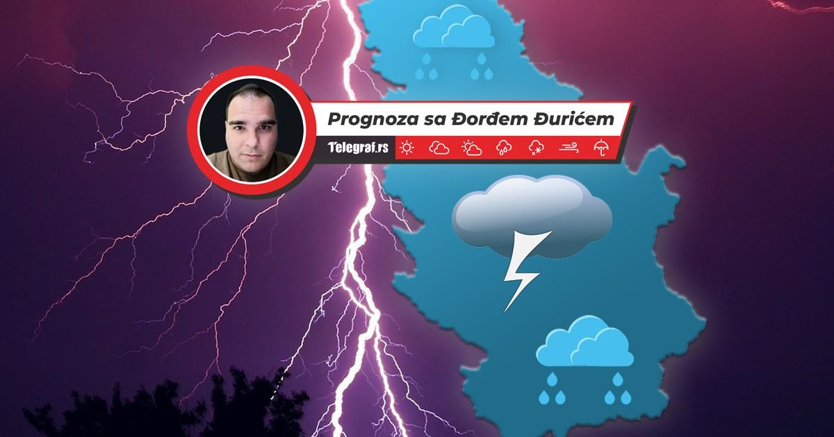Kratki predah od padavina! Evo kada će ponovo pljuštati: Prete i oluje sa grmljavinom, moguć i GRAD