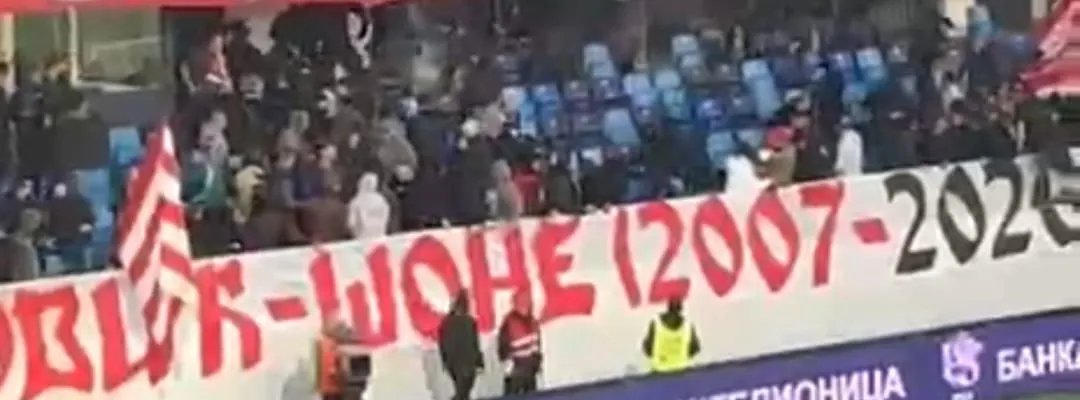 Sukob navijača Zvezde i policije, pomeren početak finala Kupa VIDEO
