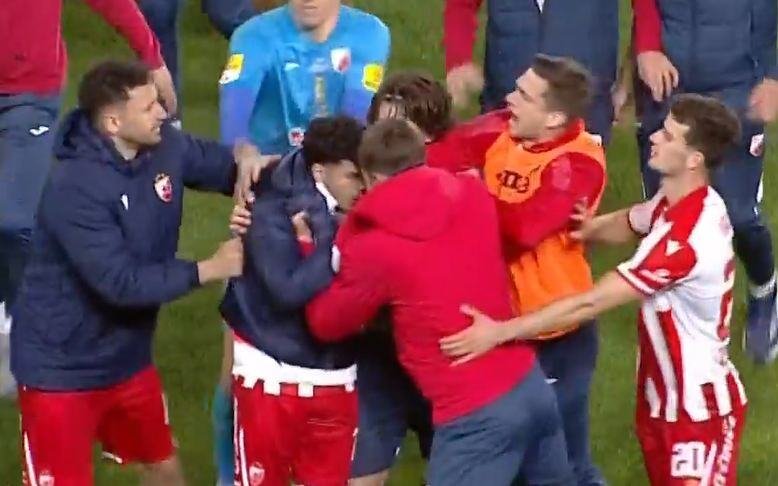 POTUKLI SE IGRAČI CRVENE ZVEZDE I VOJVODINE: Skandalčina po završetku finala Kupa Srbije