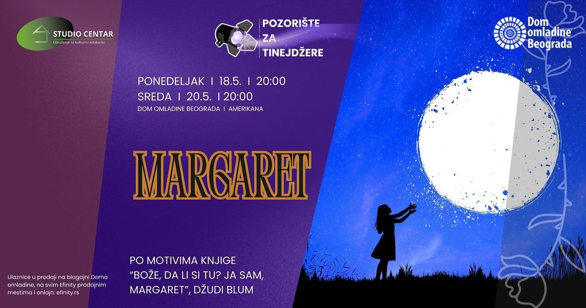 Kako predstava "Margaret" otvara važne razgovore o samopouzdanju i emocijama mladih u Beogradu