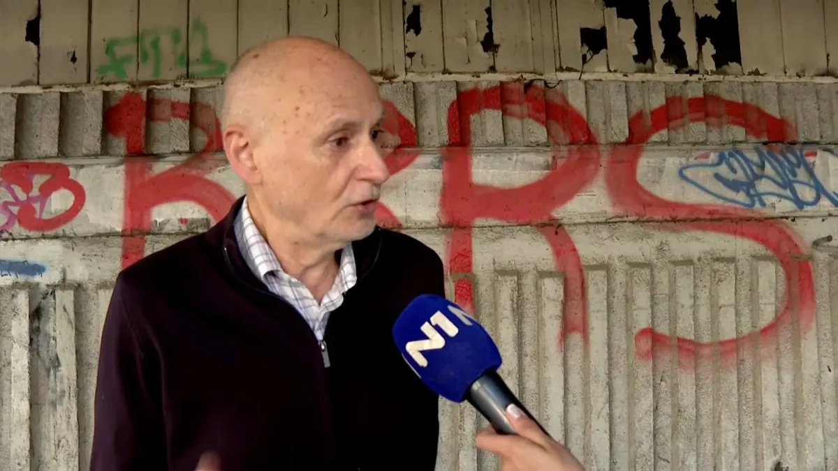 Arhitekta Maldini objašnjava zašto je opasna voda na tek rekonstruisanom nadvožnjaku na Autokomandi - ispod kojeg prolaze pešaci