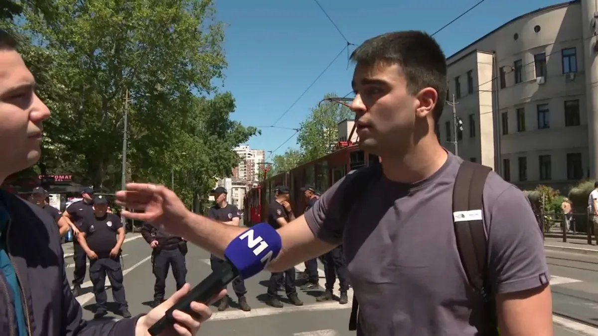 Student o povređenom penzioneru: Ima prelom butne kosti, svaki dan je sa nama na raskrsnici