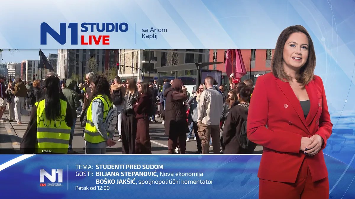Studio live: Studenti pred sudom