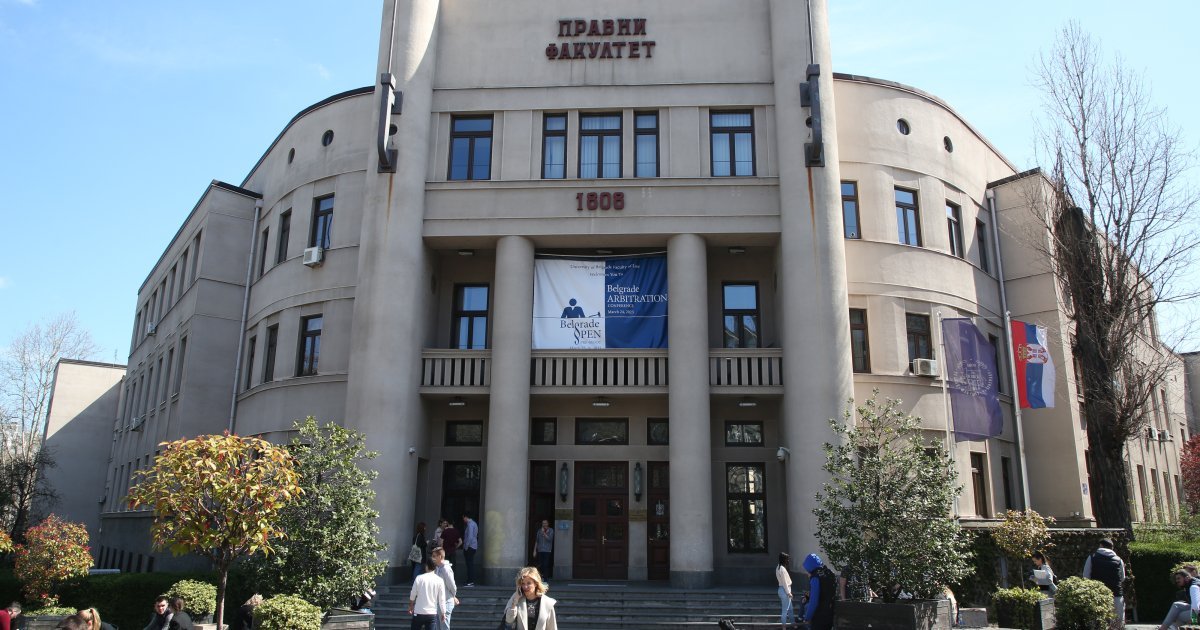 MUP o incidentima ispred Pravnog fakulteta u Beogradu: Ovakvi događaji mogu dovesti do teških posledica