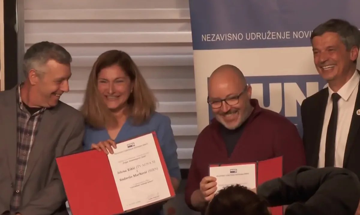"Ubijanje za fotografiju" najbolja istraživačka priča: Nagrađen dokumentarac TV Nova o Generalštabu, kao i priča N1 o regrutovanju za SNS mitinge