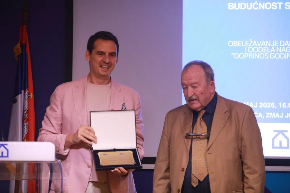 Zoranu Kesiću uručena nagrada "Doprinos godine Evropi"