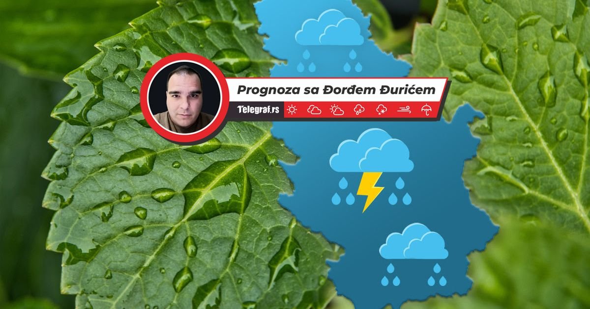 Danas toplo, ali nestabilno, EVO kada se očekuju pljuskovi sa grmljavinom: Temperatura do 26 stepeni