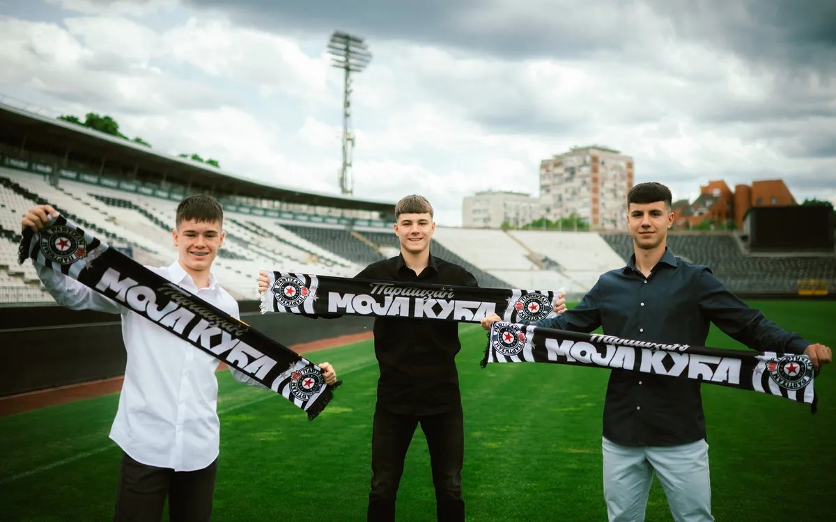 Partizan veruje u mlade talente, šestorica potpisala ugovore