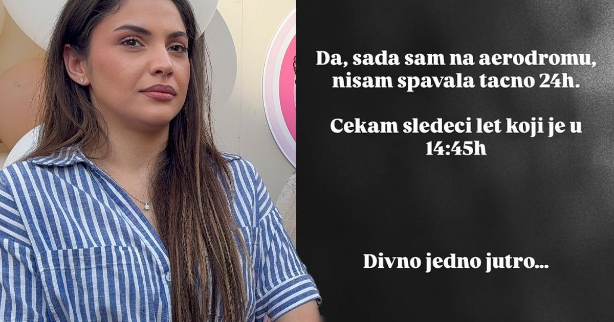 Nadica Ademov zarobljena na aerodromu 24 sata: Zbog greške zaposlenih izgubila let - "Ogorčena sam!"
