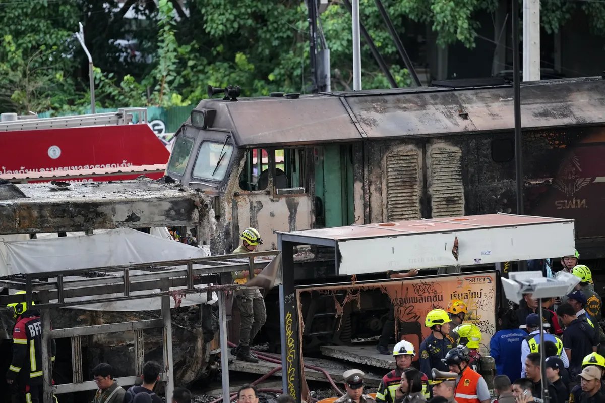 Sudar voza i autobusa u Bangkoku: osmoro poginulih, više od 20 povređeno