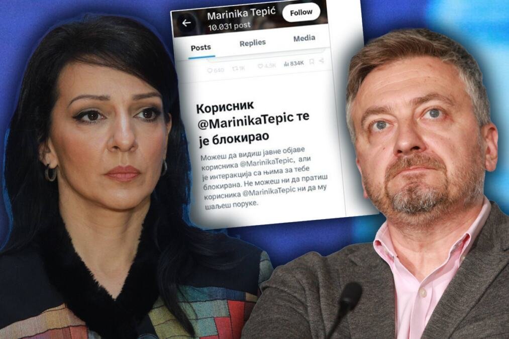 KAKO JE MARINIKA "UBILA" SLOBU NA IKSU! Đilasova potpredsednica blokirala urednika blokaderske televizije, i on u čudu: "SAD OVO VIDIM.." (FOTO)