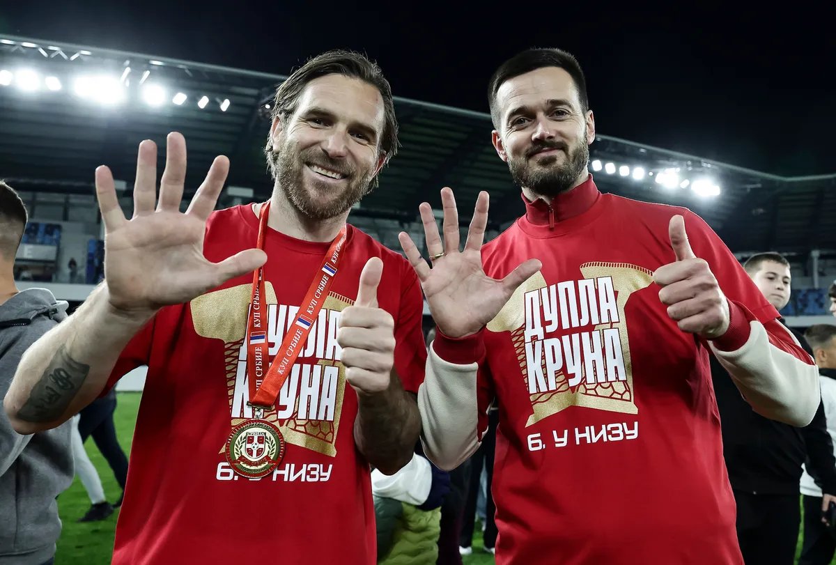 Ivanić i Katai - majstori fudbala i legende Zvezde o kojima će se tek pričati