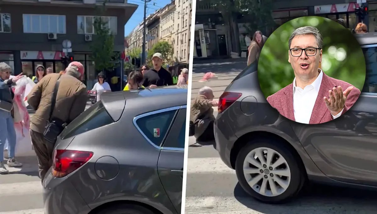 Da li će Vučić (ponovo) pomilovati nasilnike koji su gazili ljude na mirnom skupu ispred Pravnog fakulteta?