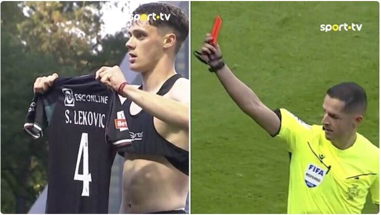 ŠOU BIVŠEG IGRAČA ZVEZDE! Dao gol protiv velikana za OPSTANAK svog tima u ligi, pa jednim potezom zaradio crveni karton! (VIDEO)