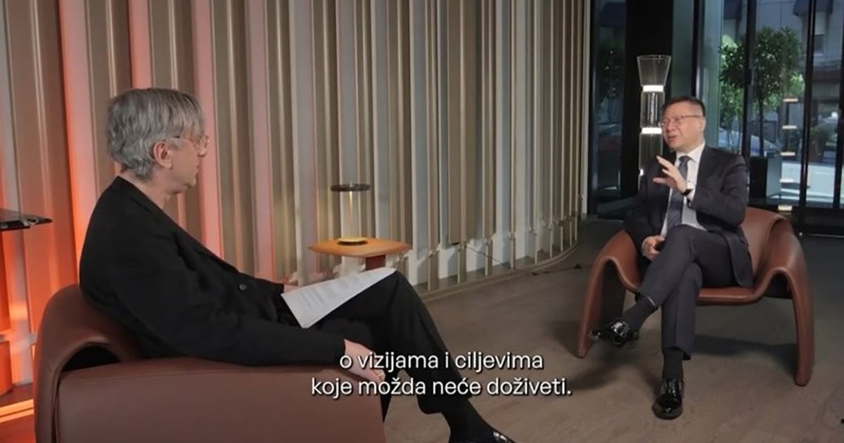 Žang Vejvej u "Čadež Talku": Kako je Kina razmišljala 100 godina unapred