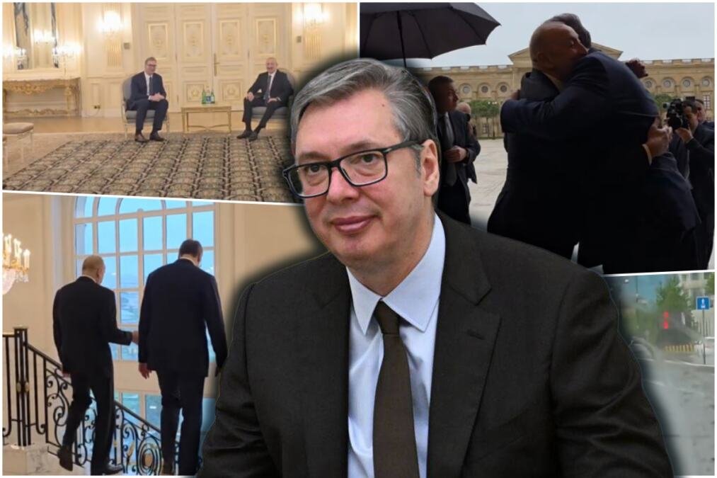 POGLEDAJTE KAKO JE VUČIĆ DOČEKAN U AZERBEJDŽANU Srbija i Azerbejdžan potvrdili bliske odnose: Fokus na strateškom partnerstvu u energetici i investicijama VIDEO