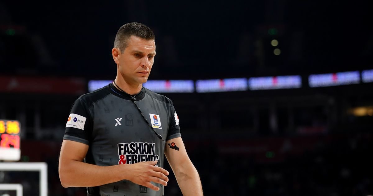 Sudija sa utakmice Zvezda - Cedevita Olimpija dobio ocenu ispod proseka, evo šta će zbog toga uraditi ABA liga