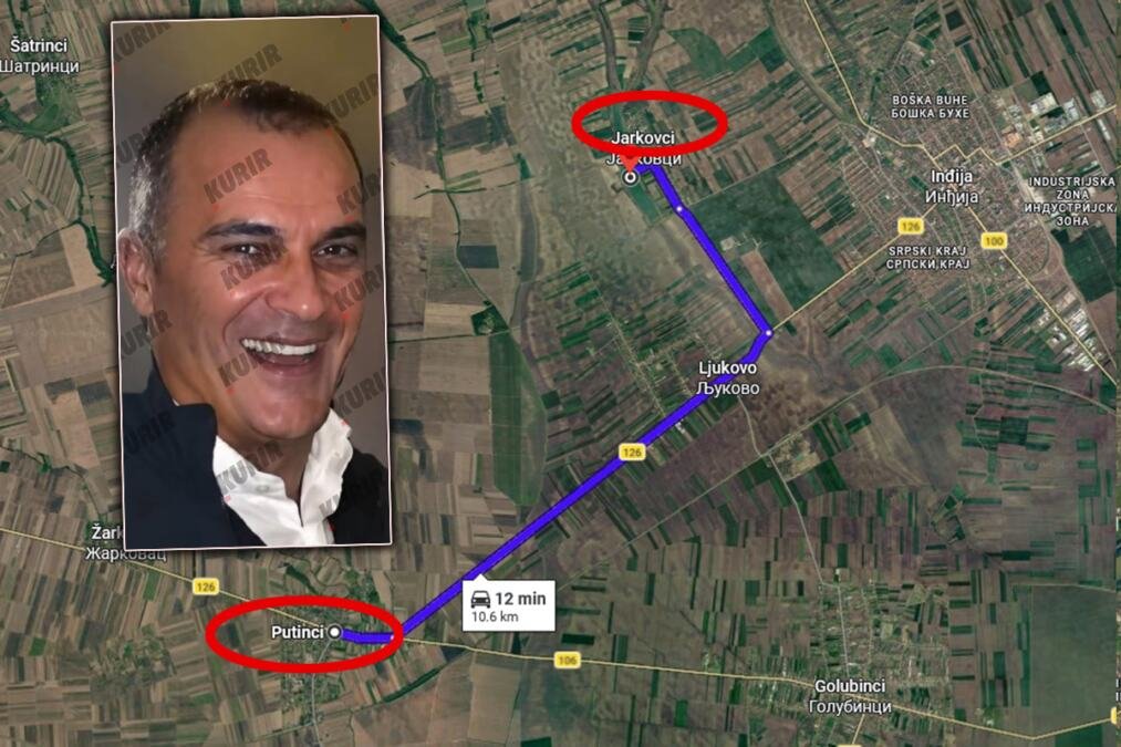 TELO UBIJENOG BAJE VOŽENO STOTINAK KILOMETARA?! Krvavi tragovi vode od Senjaka, preko Putinaca do Jarkovačkog jezera? (mapa)